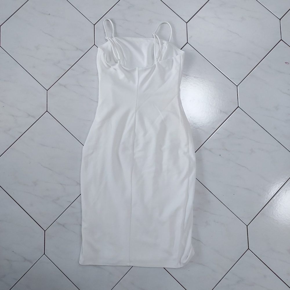 Emerald Sundae White Party Dress Size Medium - Picture 4 of 4